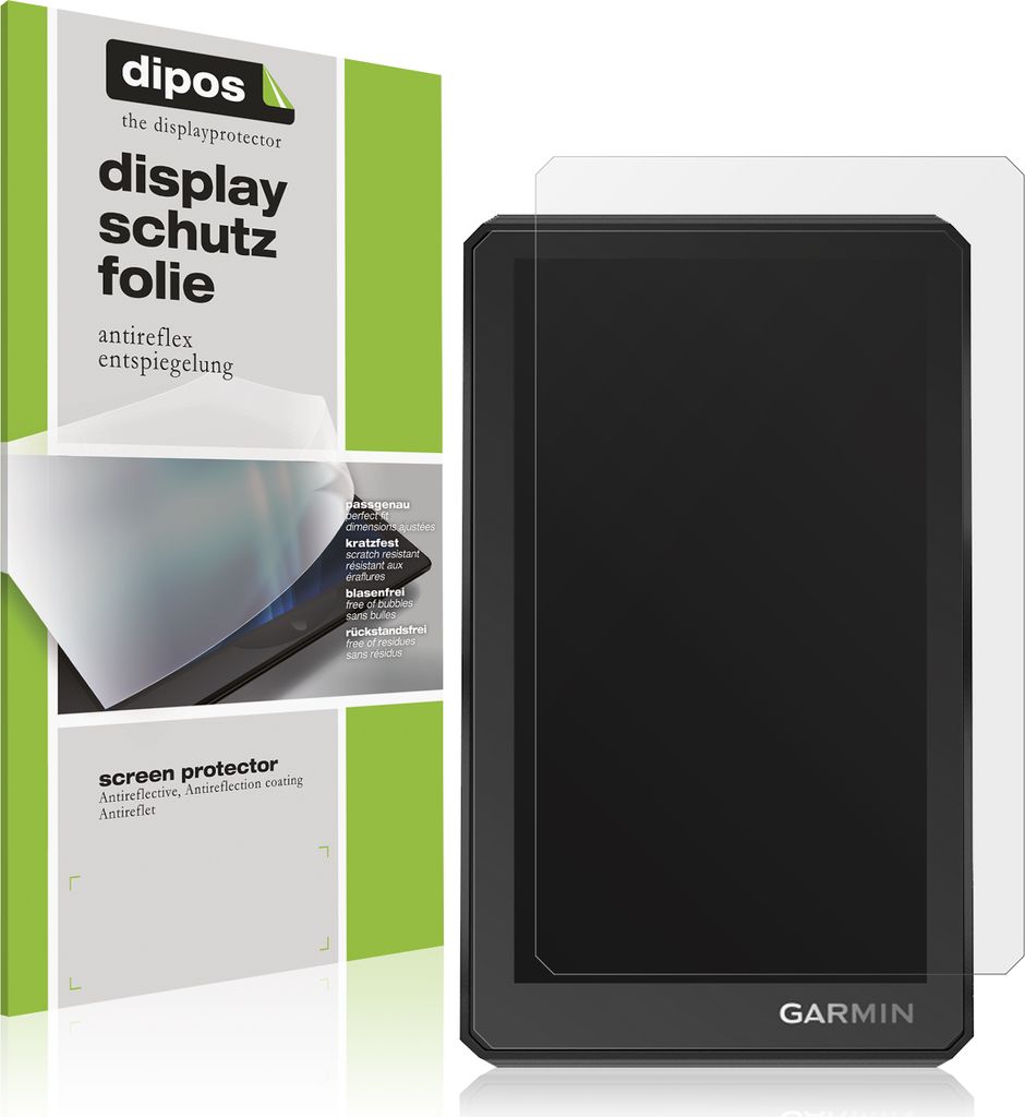4x Schutzfolie für Garmin zumo XT matt Displayschutzfolie Folie Display Schutz dipos