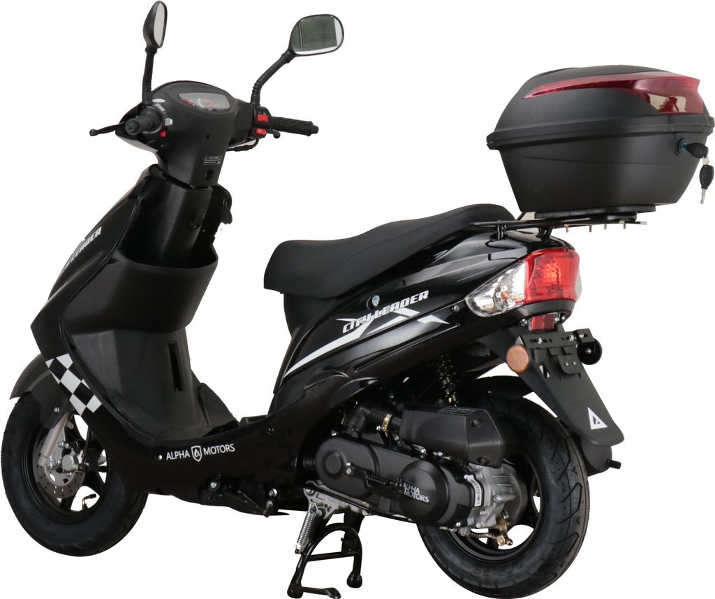 Mofaroller CityLeader 50 ccm 25 kmh EURO 5 schwarz inkl. Produktbild 3