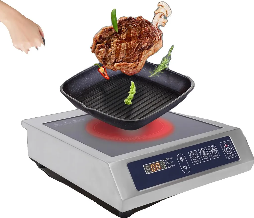 Table de cuisson à induction portable 3500W avec grand foyer 30 cm