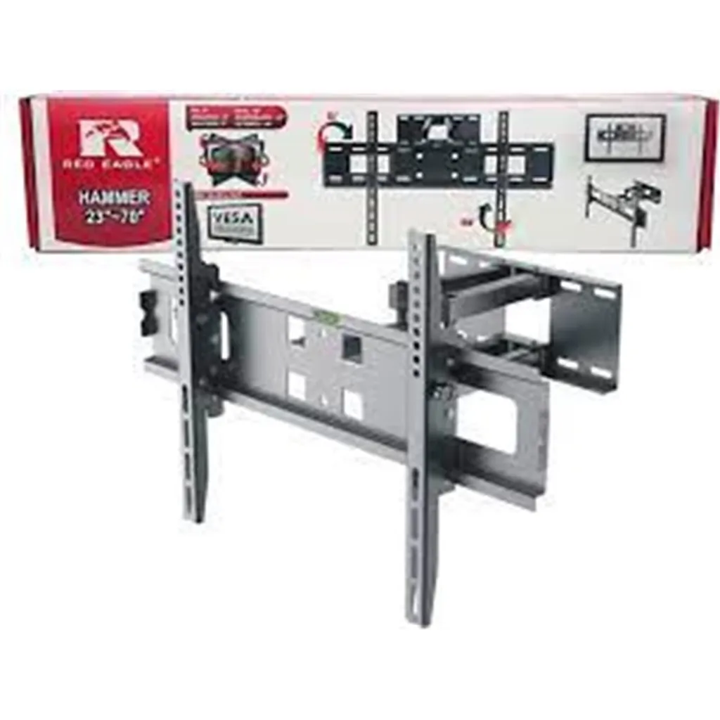 Support TV orientable 70 pouces ultra robuste avec bras extensible - 2