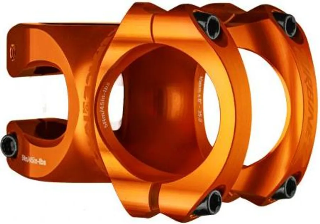 Potence Robuste Turbine R 35 Orange 32mm 0° en Aluminium Haute Qualité