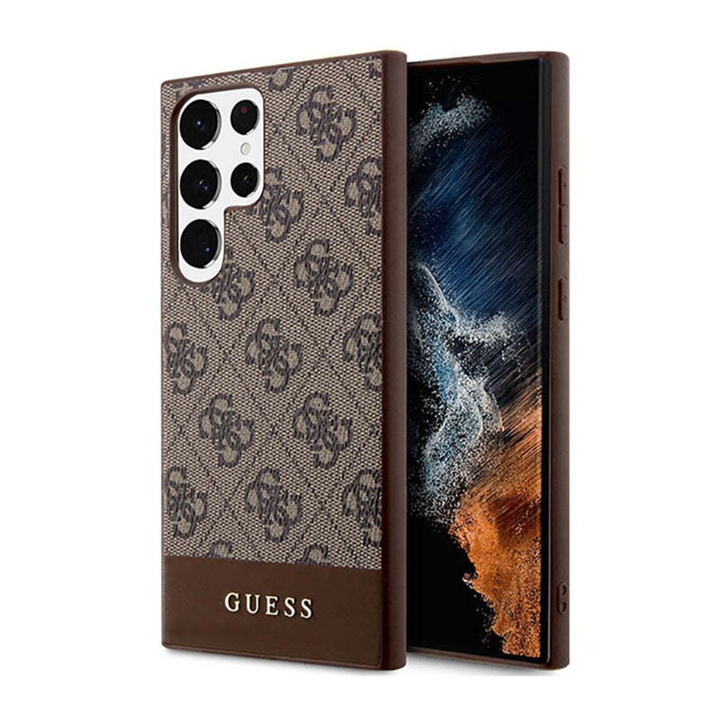 Guess Guhcs23Lg4Glbr S23 Ultra S918 Hülle - Braune 4G Produktbild 