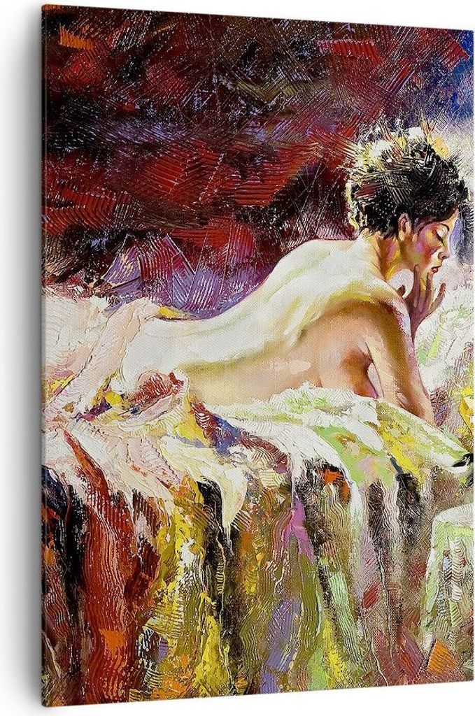 Bild auf Leinwand - Leinwandbild - Einteilig - Frau Modell Produktbild 