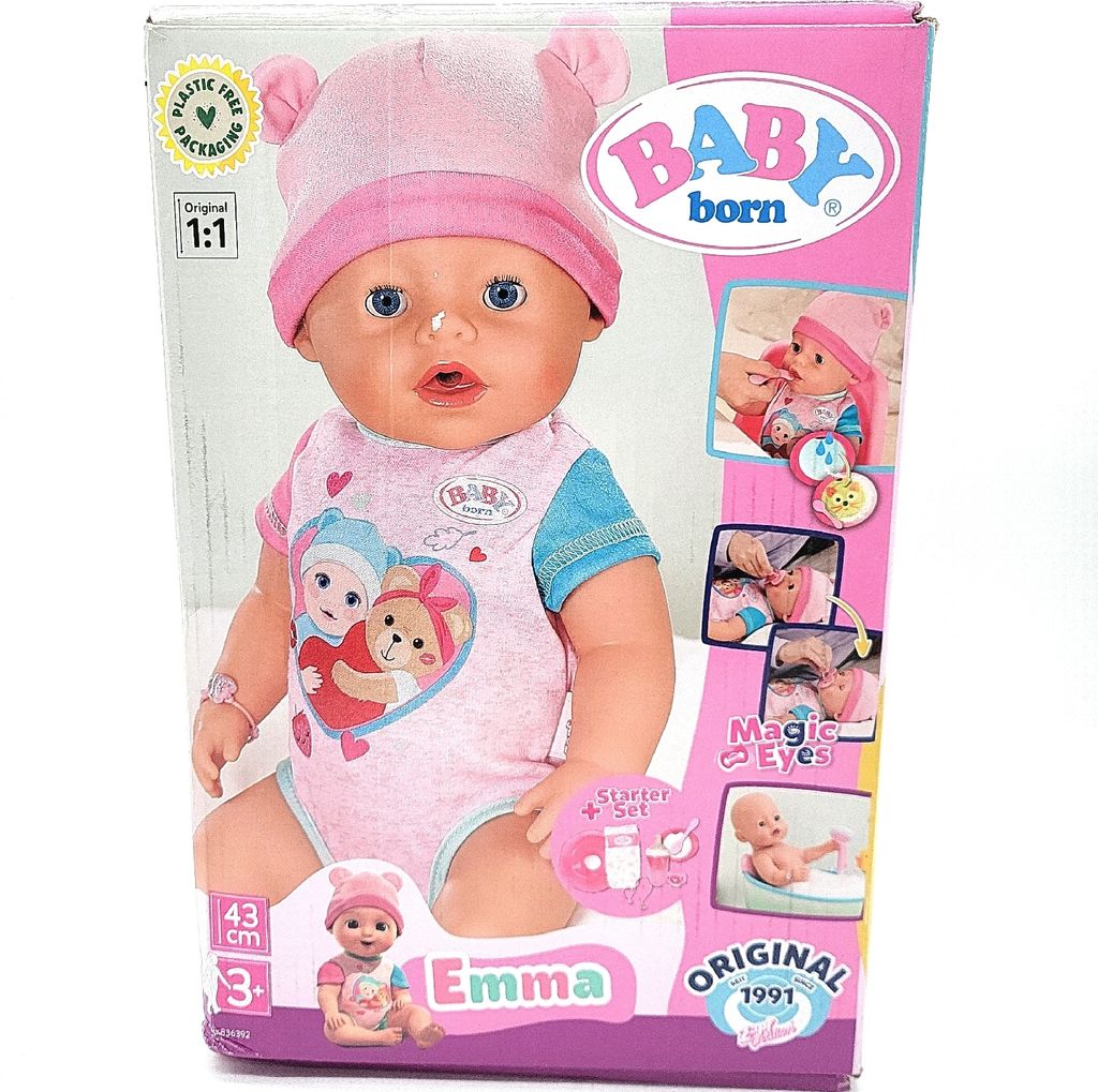 BABY born Emma poupée bébé 10 fonctions accessoires enfants Image du produit 