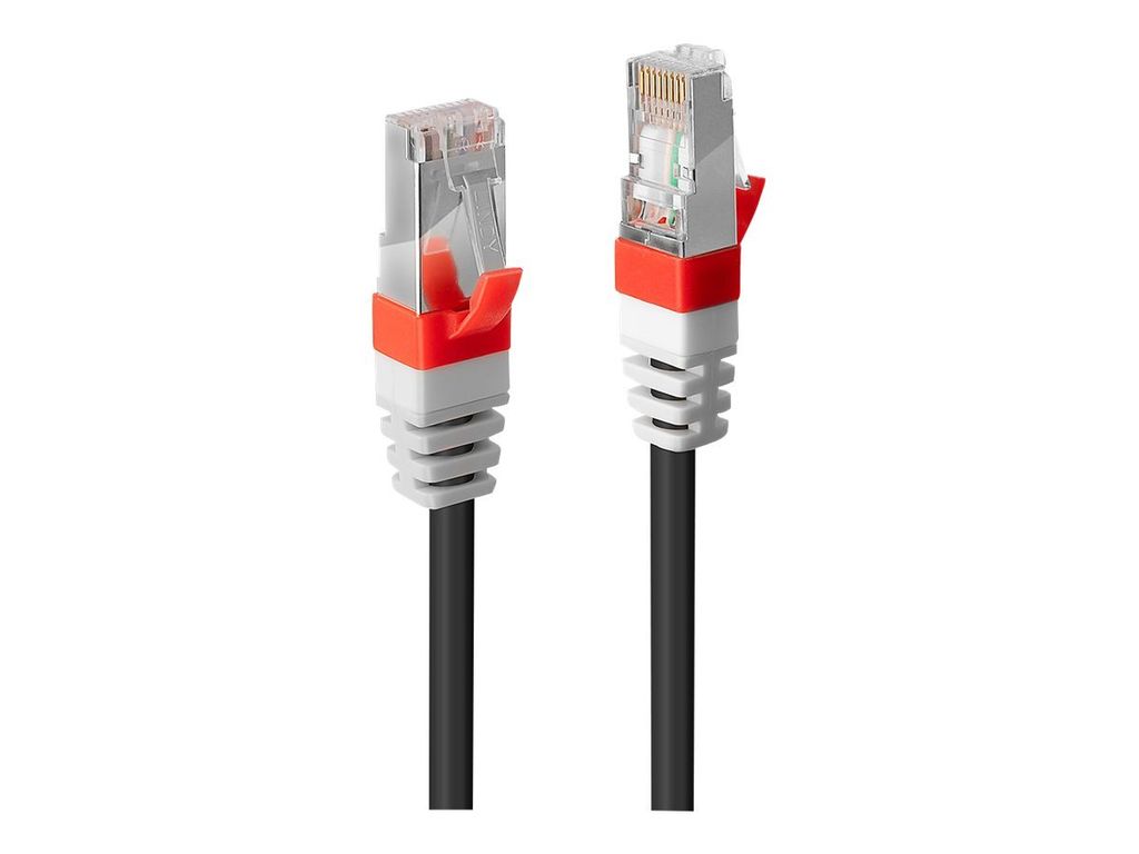 LINDY Patchkabel Cat6(A) SSTP / S/FTP PIMF schwarz 2.00m 10G