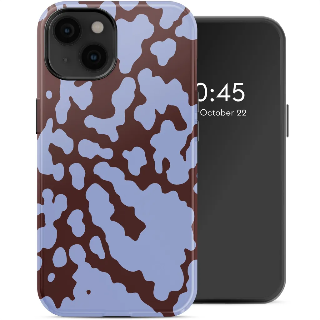 Selencia Vivid Backcover con MagSafe per l'Apple iPhone 14 - Moo'd Lavender Glow
