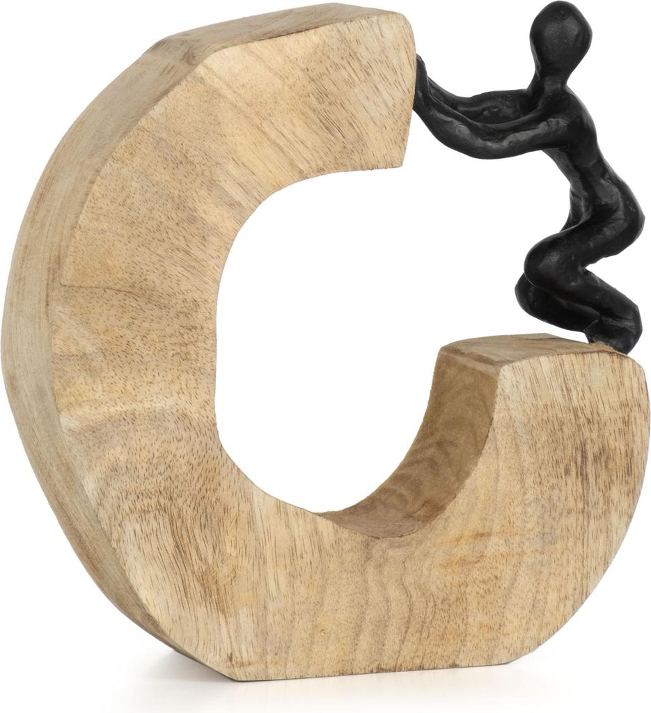 Scultura Moritz I Spianiamo la strada I 18,5 x 6 x 19 cm I Immagine del prodotto 