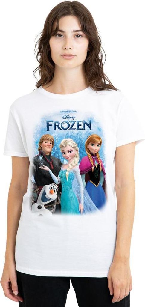 Frozen - T-Shirt für Damen TV25115 (M) (Weiß)