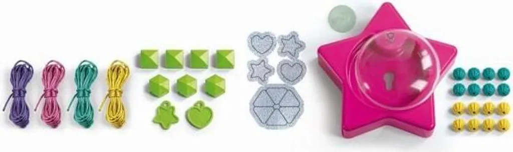 Clementoni Crazy Chic Set braccialetti dell'amicizia, set per creare gioielli con perline e fili, dai 7 anni in su - 5