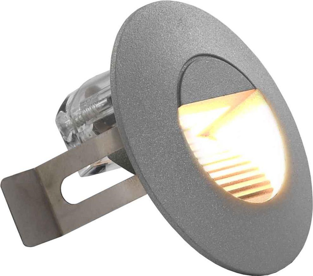 vidaXL Außenwandleuchten 6 Stk. LED 2 W Silbern Rund