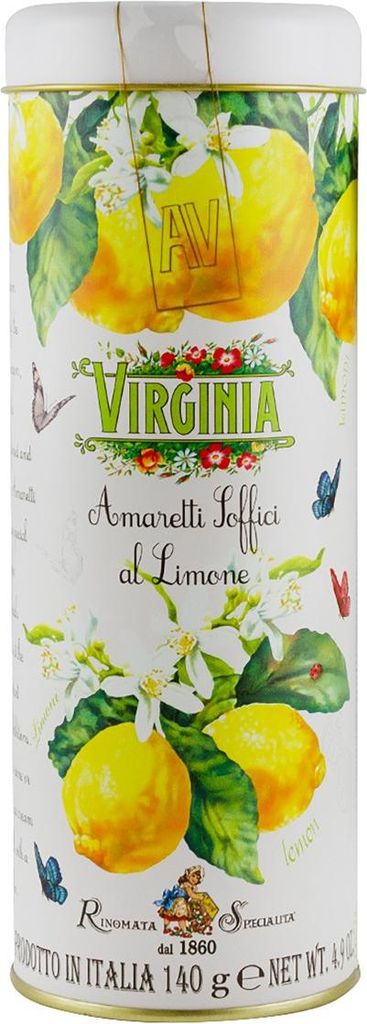 Amaretti Virginia - Amaretti Morbidi al Limone - 140g Immagine del prodotto 