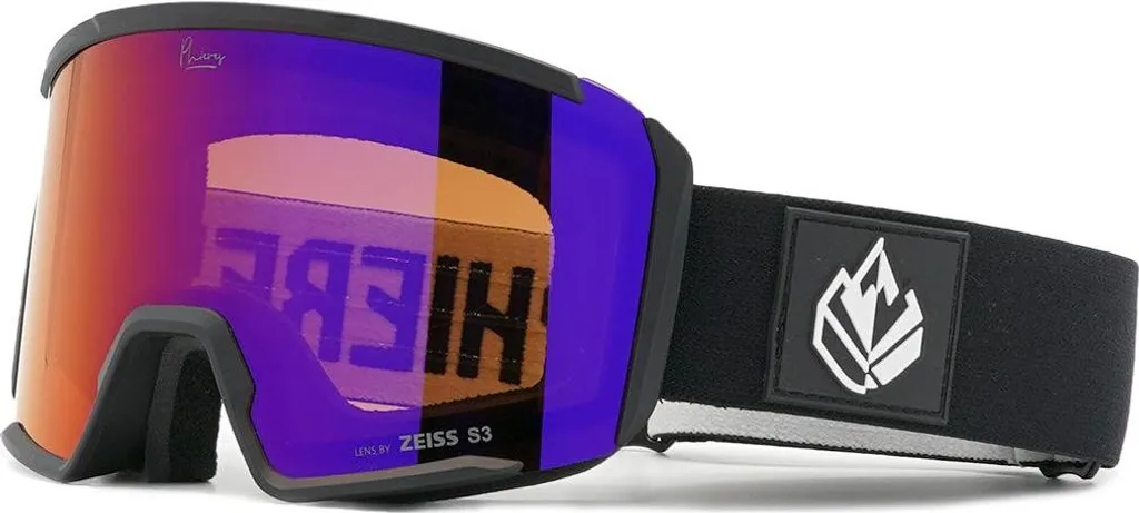 Masque de snowboard PHIERES PH-10eighty S3 pour conditions de grand soleil