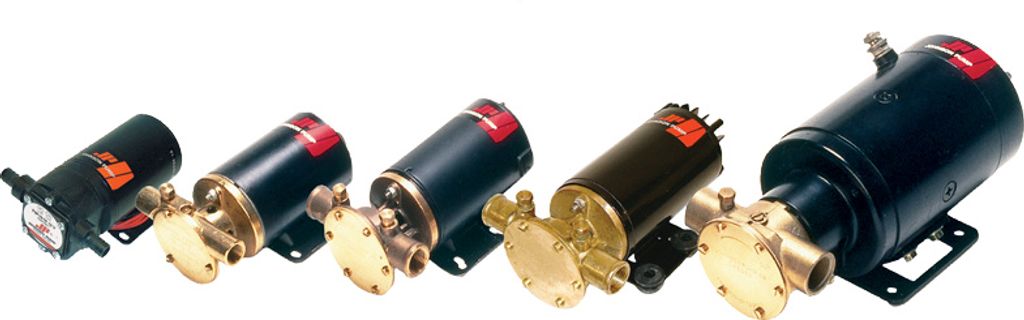 Johnson Pump Selbstansaugende Mehrzweckpumpe F3b-19, 12v, 21l/Min, Anschluss 3/8" Bsp