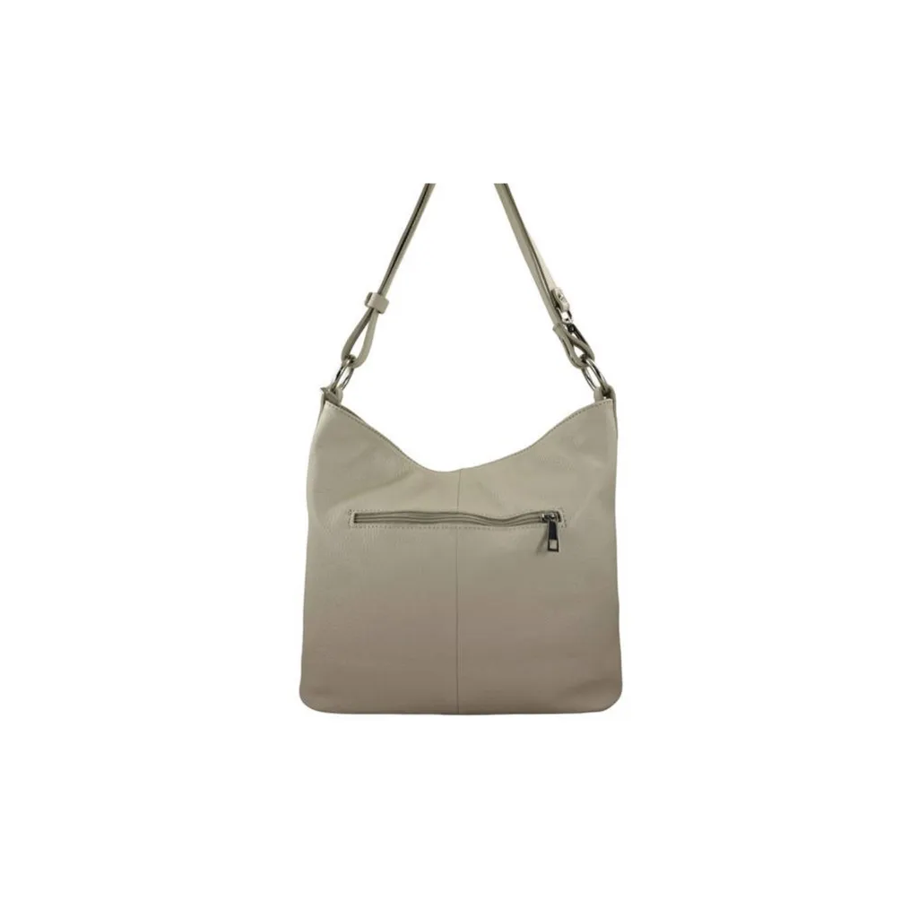 Barberini's Sacs 8611056891 - Sac à main en cuir italien élégant noir