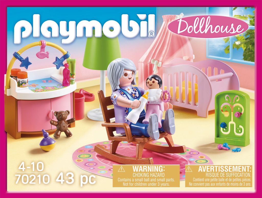 PLAYMOBIL Dollhouse 70210 Babyzimmer Produktbild 3