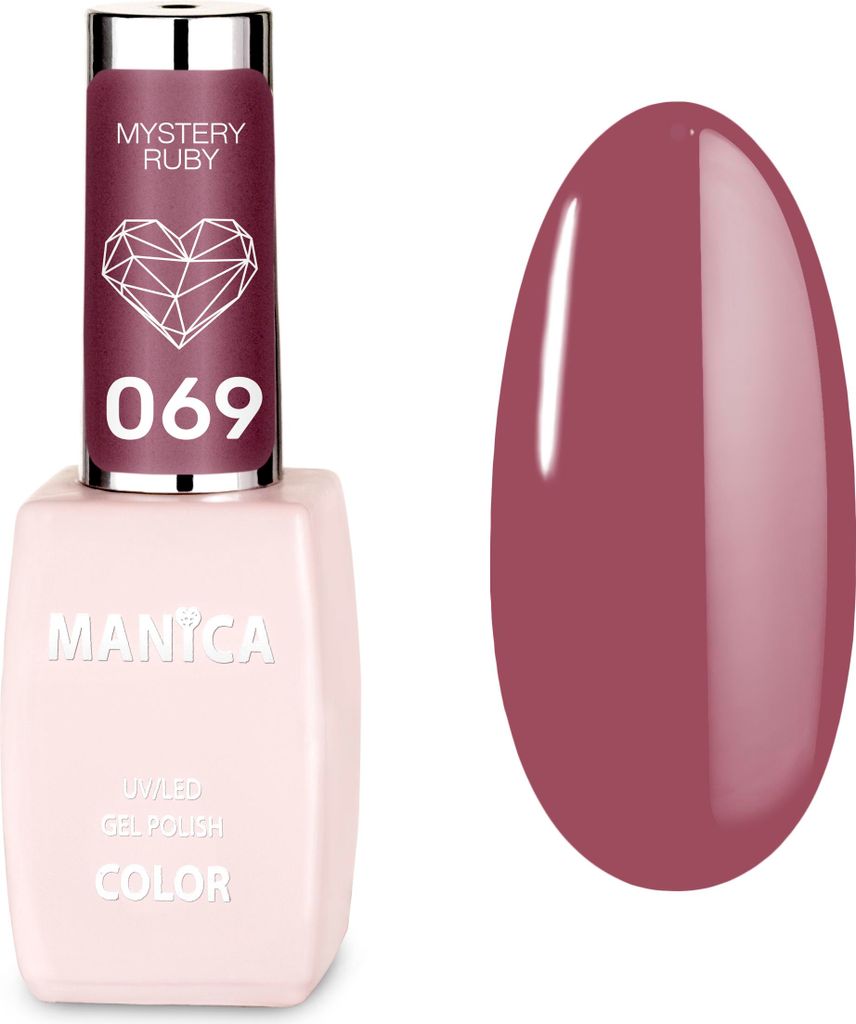 Manica LED/UV Hybrid-Nagellack 10 ml – Mystery Ruby – 069