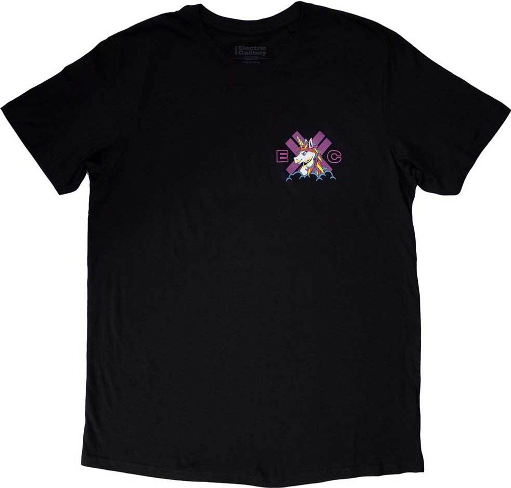 Electric Callboy - "Spaceman" T-Shirt für Herren/Damen Uni RO12015 (L) (Schwarz)