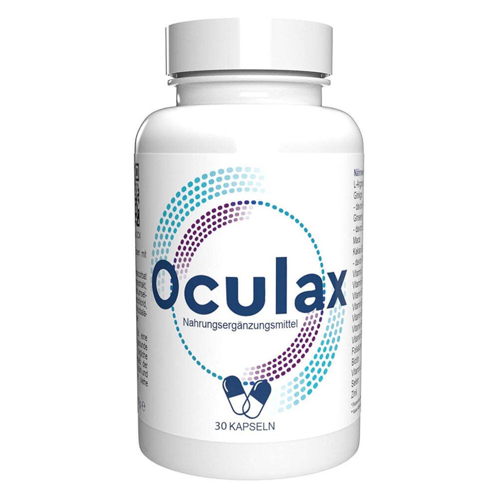 Oculax Caps - Ihre Lösung Bei Augenmüdigkeit, Verschwommenem Sehen Und