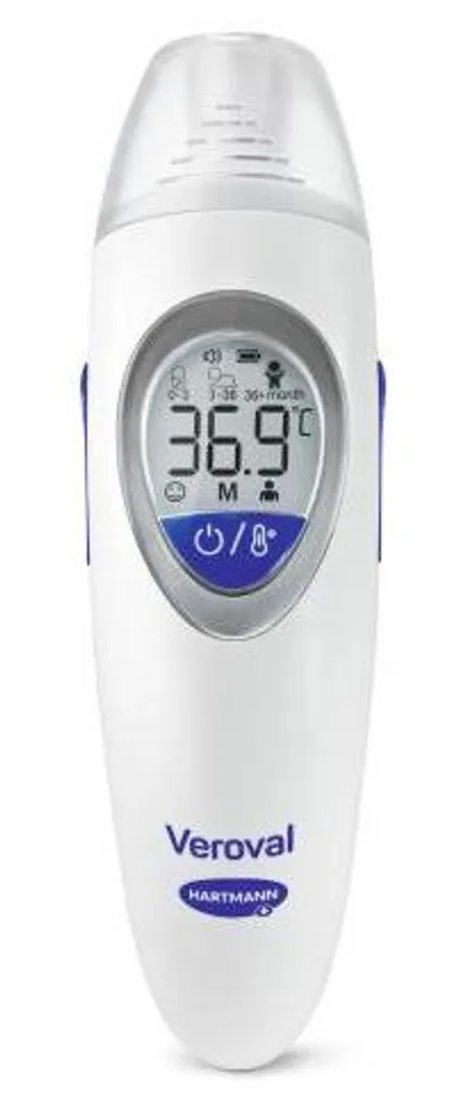 Thermomètre 3 en 1 infrarouge Veroval avec alerte fièvre et écran