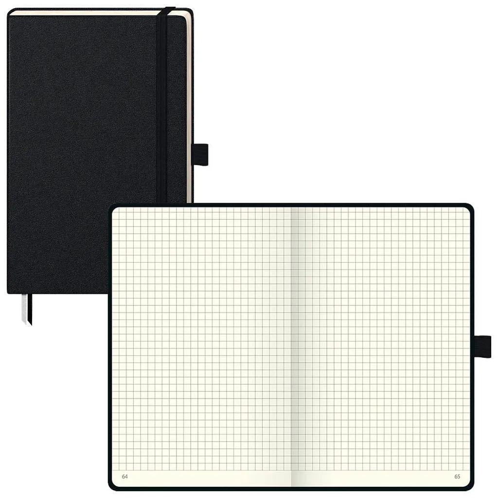 Carnet A5 BRUNNEN quadrillé 96 feuilles avec papier haute qualité 90g