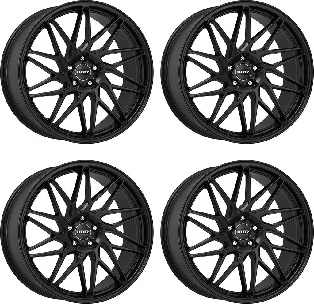 4 Felgen Dotz Tanaka black 8.5Jx19 5x112 für Mini Clubman Countryman