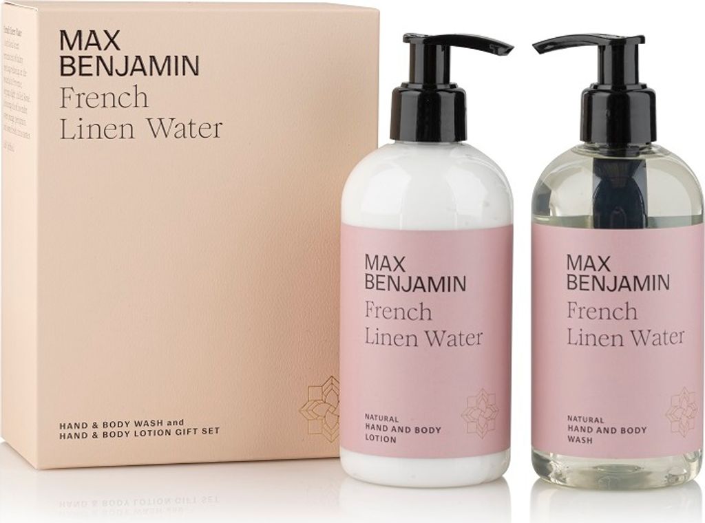 Max Benjamin Körperpflege Geschenkset French Linen Water Produktbild 