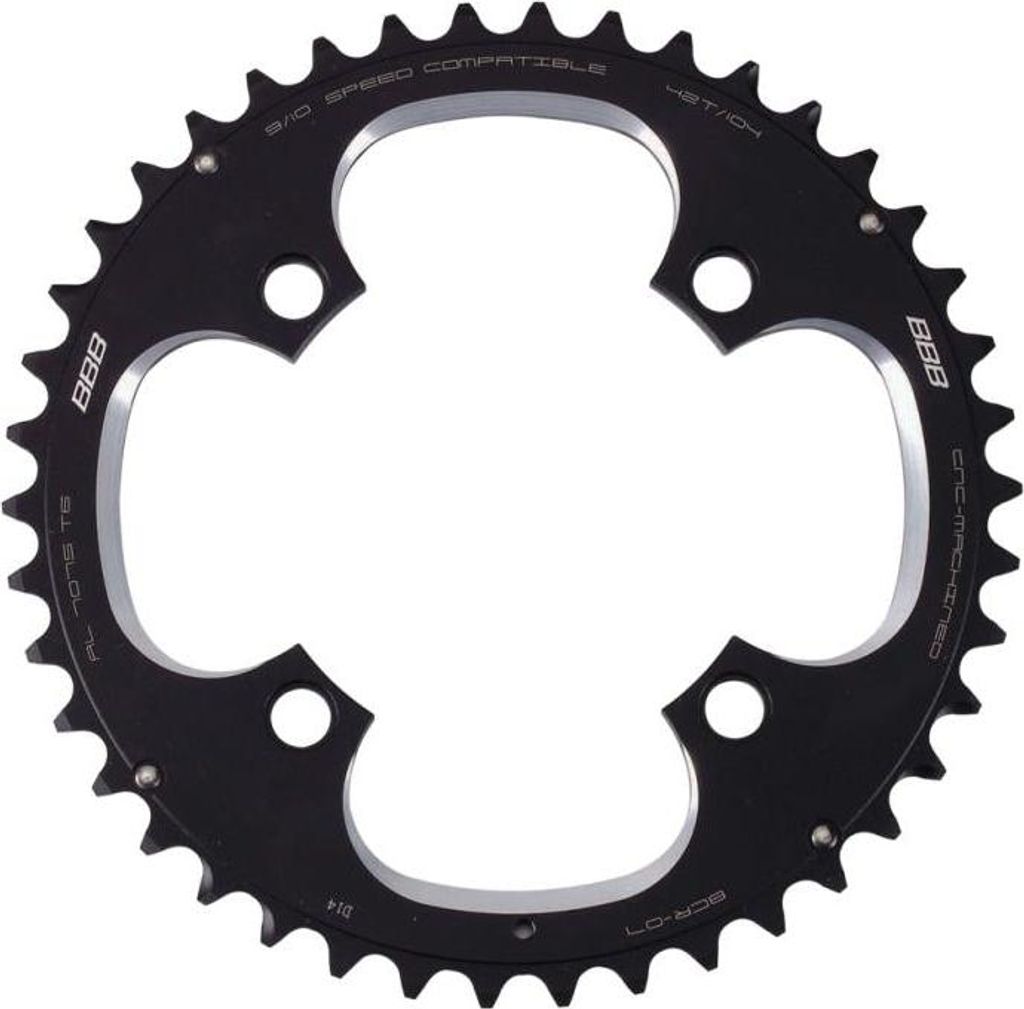 BBB Cycling BBB Kettenblätter Round About 4 42T/104 mm Produktbild 
