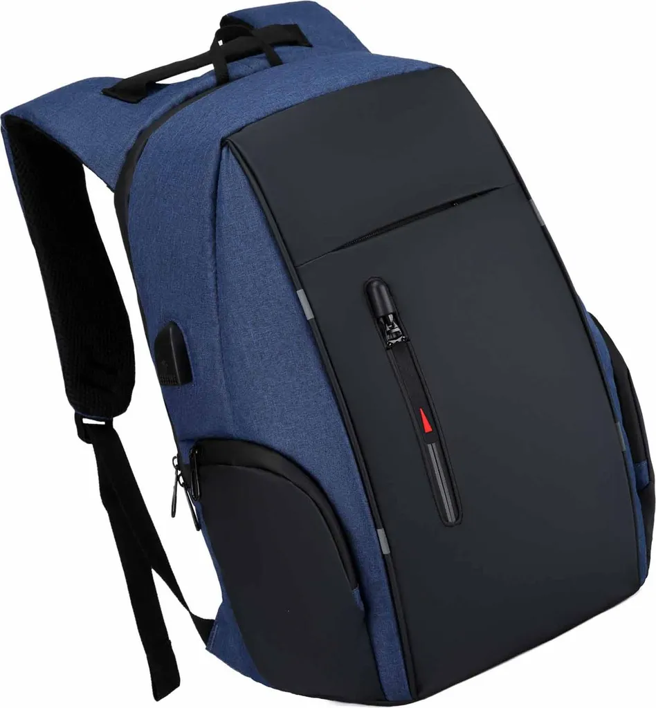 Sac à dos 15,6 pouces avec port USB et compartiments de rangement PC