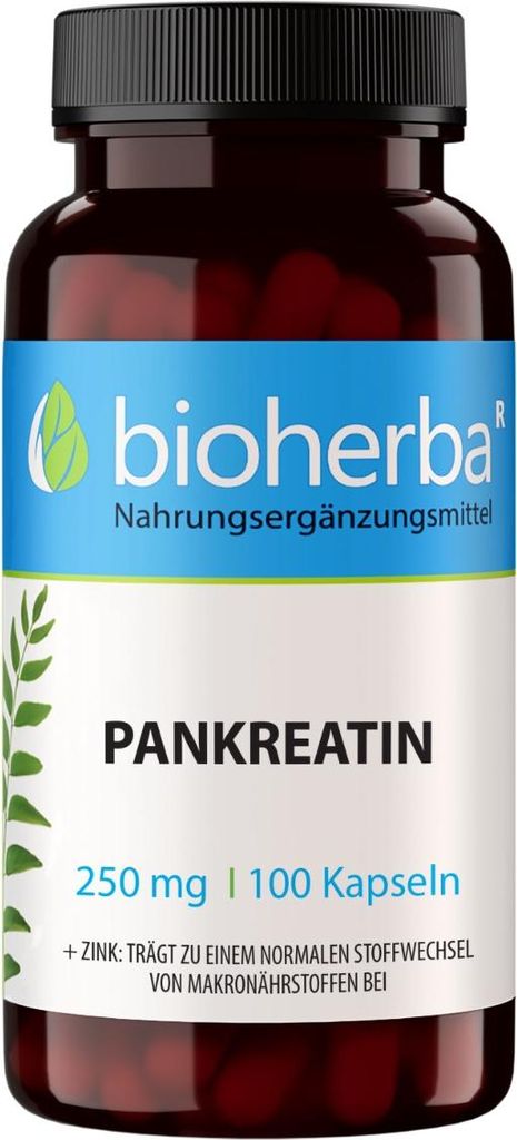 Pankreatín 250 mg 100 kapsúl PZN 18217059 Obrázok produktu 