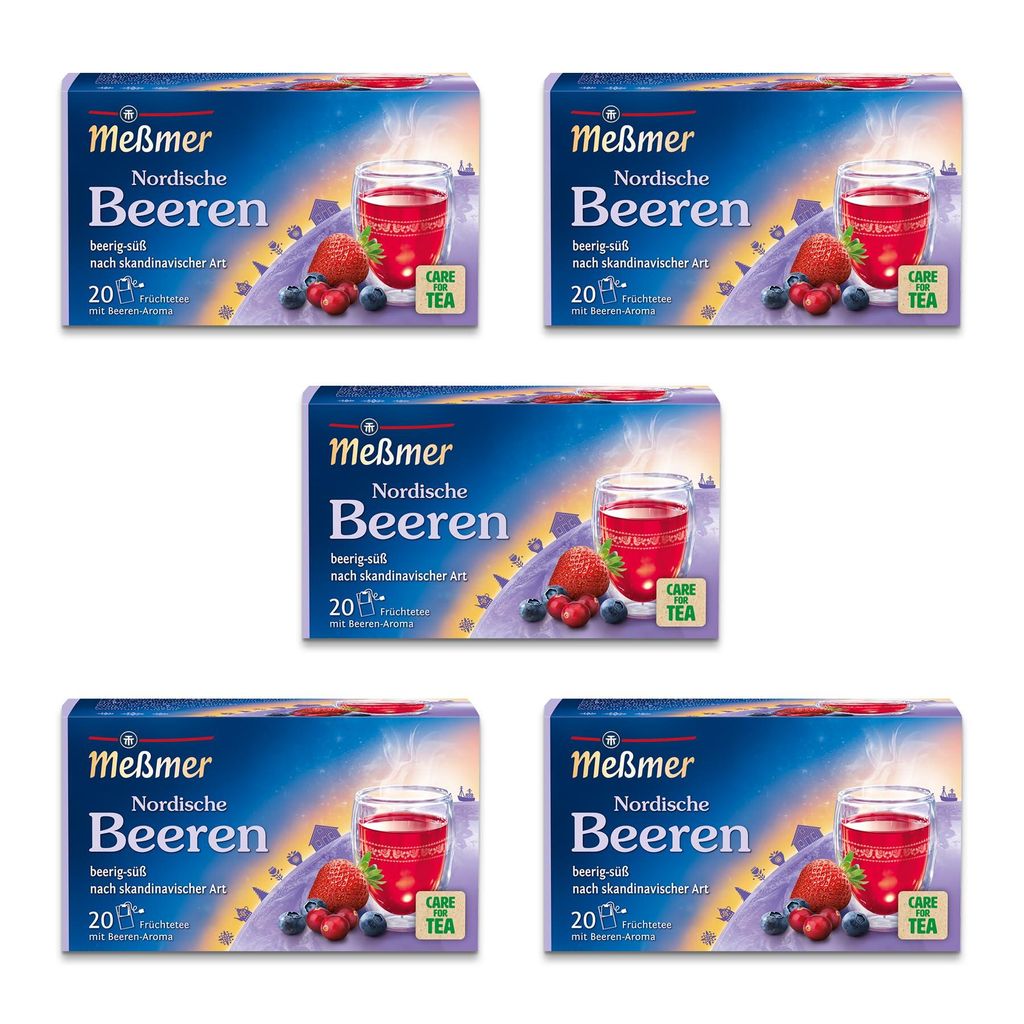 Meßmer Ländertee Nordische Beeren, Früchtetee mit Produktbild 