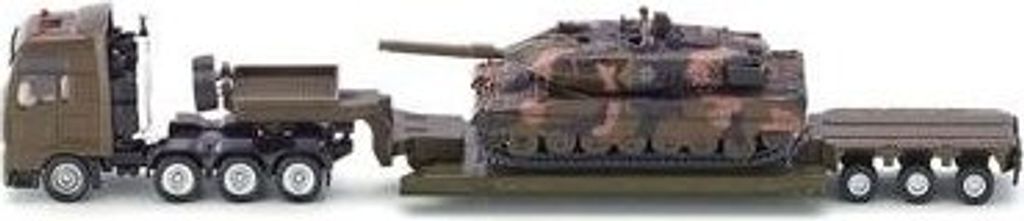 Camion SIKU MAN Semi-remorque Convoi Exceptionnel Surbaissé - Modèle 1/87 Neuf, échelle HO