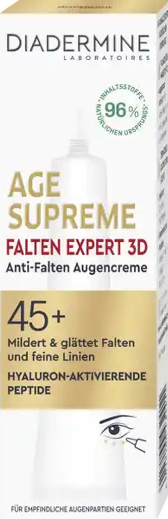 Diadermine - Age Supreme Wrinkle Expert 3D Eye Cream - Anti-Falten Augencreme 15ml