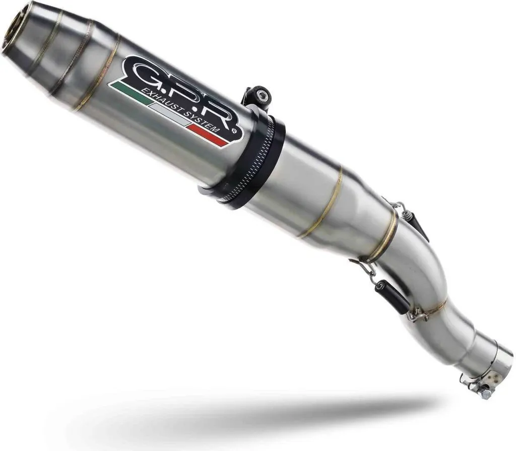Silencieux Slip-On GPR Deeptone en Inox pour Yamaha FZS 600 Fazer