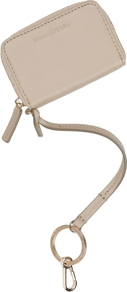 Porte-carte de crédit en cuir avec fermeture éclair Melissa