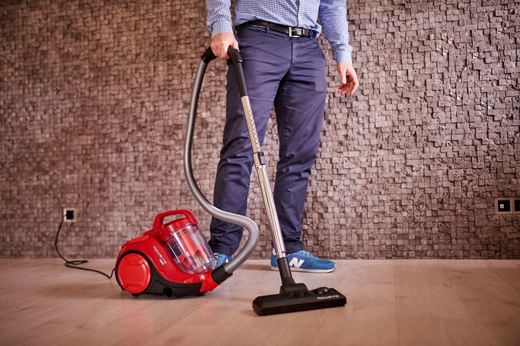 Rowenta Swift Power RO2913 Zyklon-Staubsauger ohne Beutel, 750 W, rot