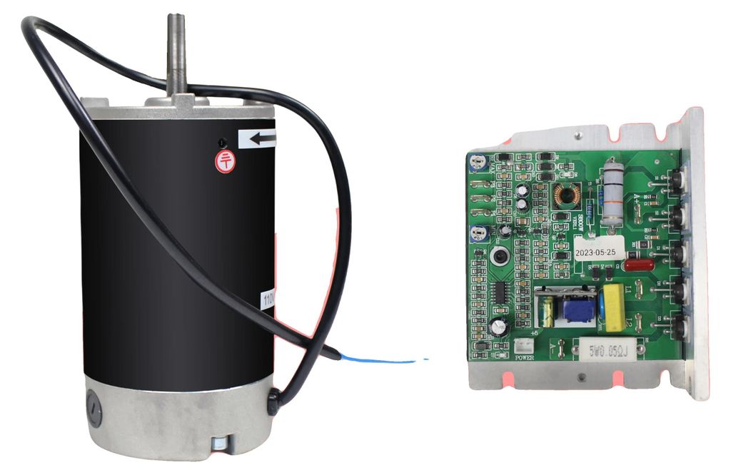 DC-motor, krachtig, robuuste constructie, 750W met Productafbeelding 