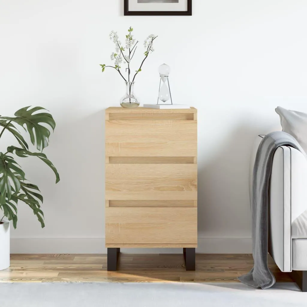 Mobile Contenitore 40x35x70 cm Sonoma | Design Scandinavo Rovere Chiaro - 1
