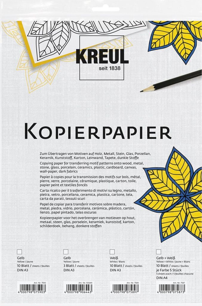 Kreul Papier specjalny 5 21 x 30 cm Zdjęcie produktu 