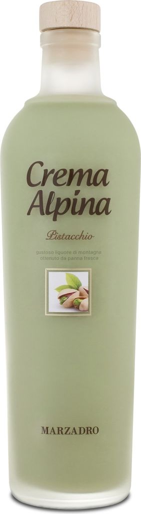 Marzadro Crema Alpina al Pistacchio - Pistazienlikör 17% Produktbild 4