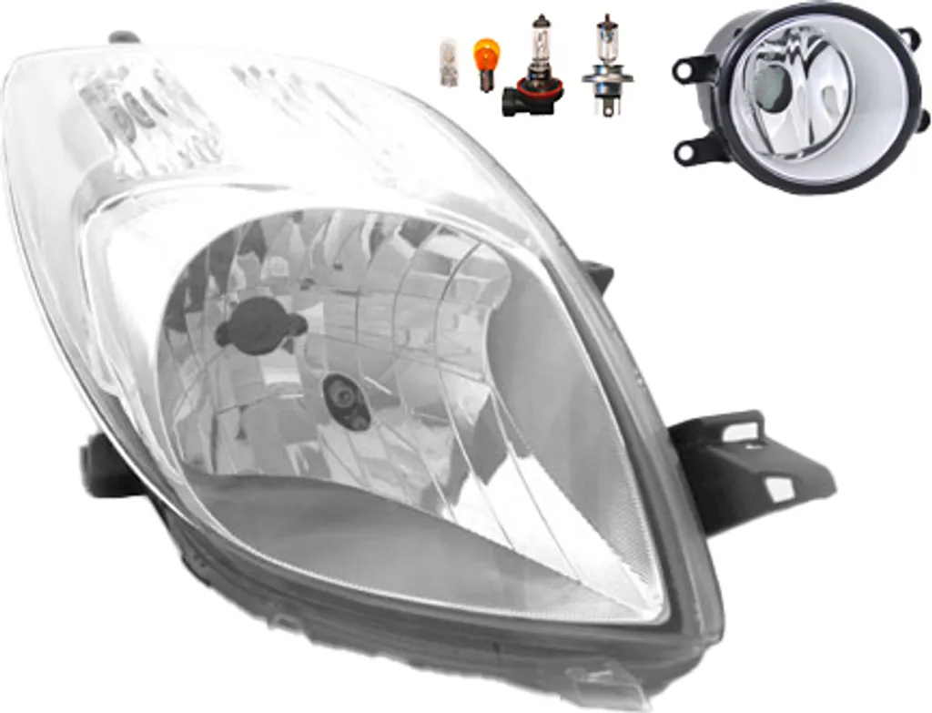 Ricambio Faro Fendinebbia Toyota Yaris XP9 Johns 812100D040 + Osram