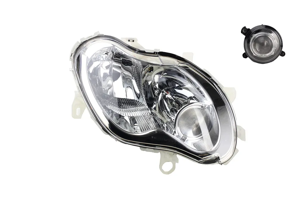 Faro Anteriore Destro Johns per Smart MC01 02-04 H7 H1 + Nebbia