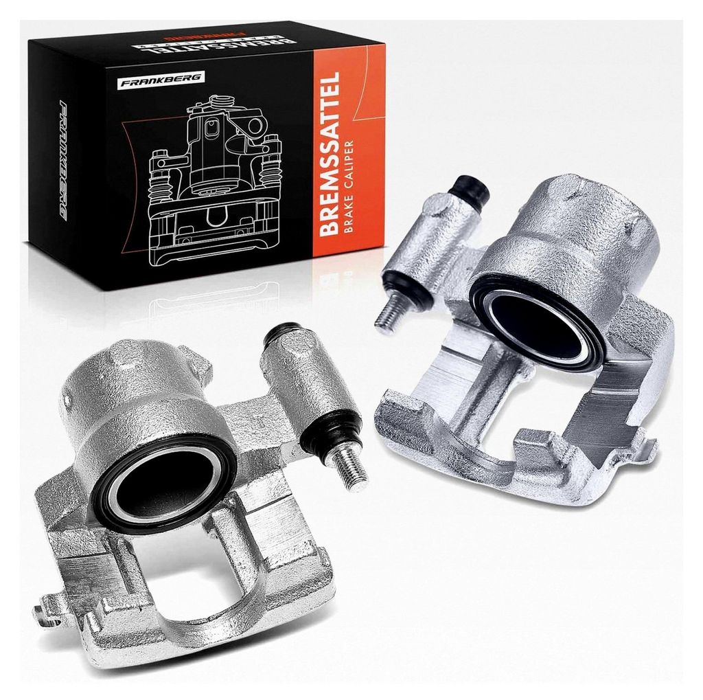 2x Bremssattel Bremszange Vorderachse kompatibel mit 500 312 169, Punto 176, 188, 176C, Cinquecento 170, Seicento/600 187, Y 840A, Y10 156
