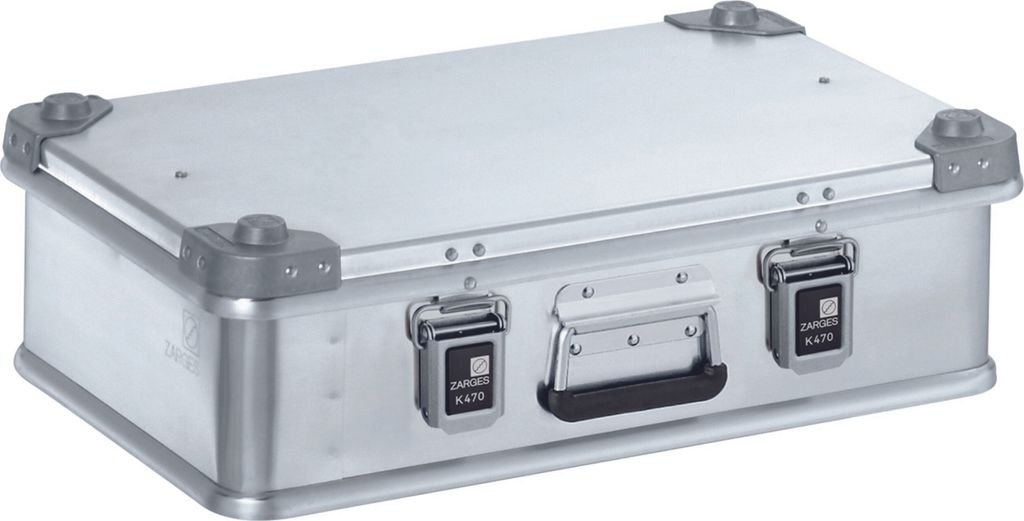 ZARGES Aluminium Universalkiste K470,29l,IM: 550x350x150mm 40810