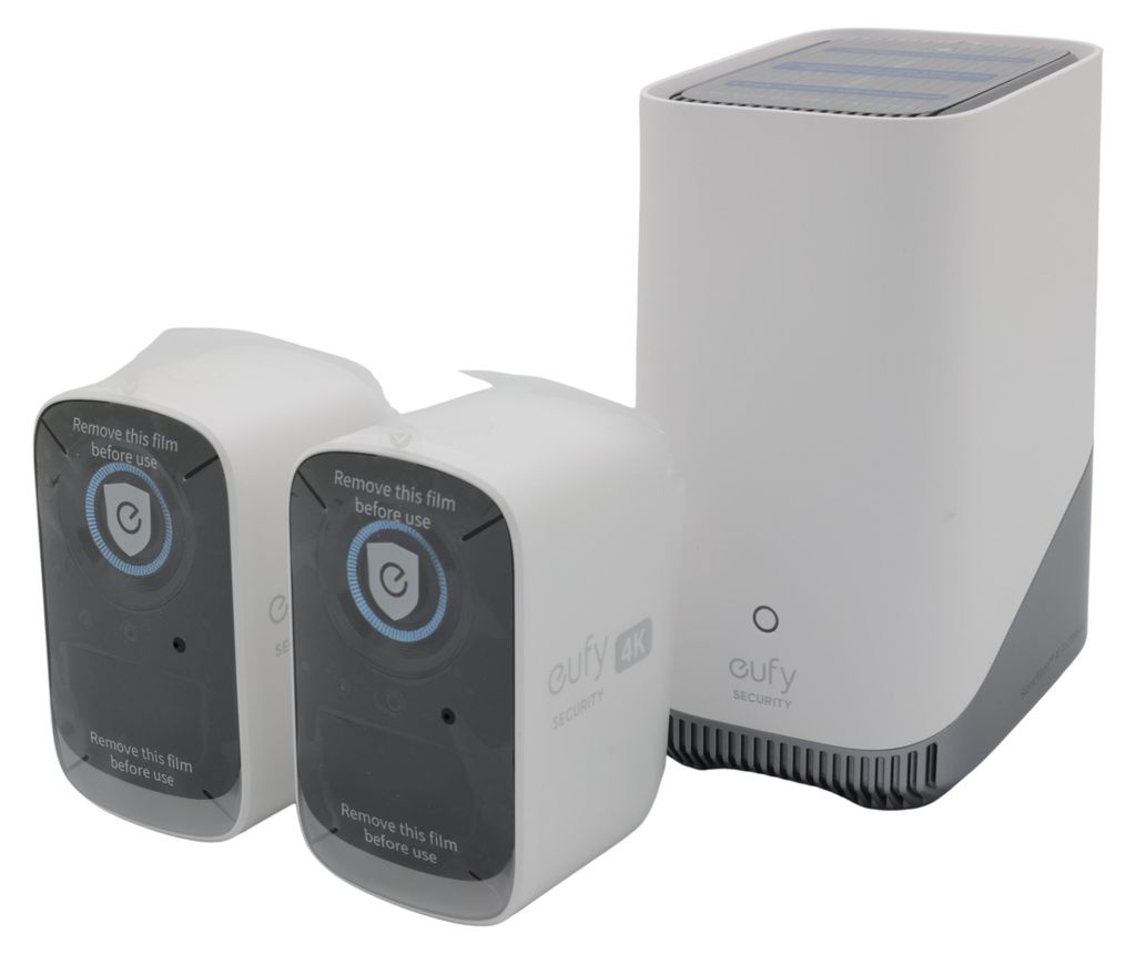Eufy eufyCam S300 3C - wit / zwart Productafbeelding 