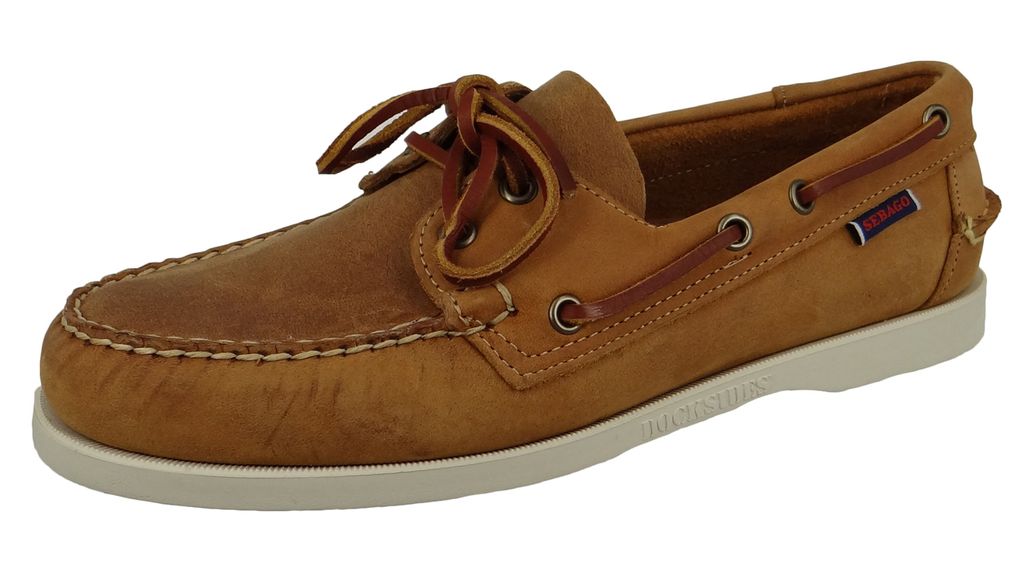 Sebago Halbschuhe 70015H0 Portland Crazy Horse 912 Brown Tan
