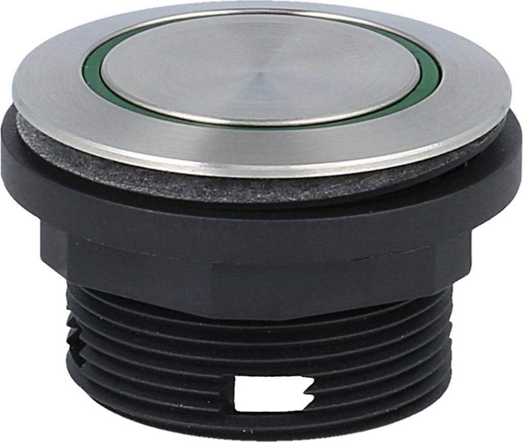 Georg Schlegel Drucktaste mit Ringbeleuchtung beleuchtbar, rund, SHORTRON Zwischenbau Hub 2,3mm - 1 Stück