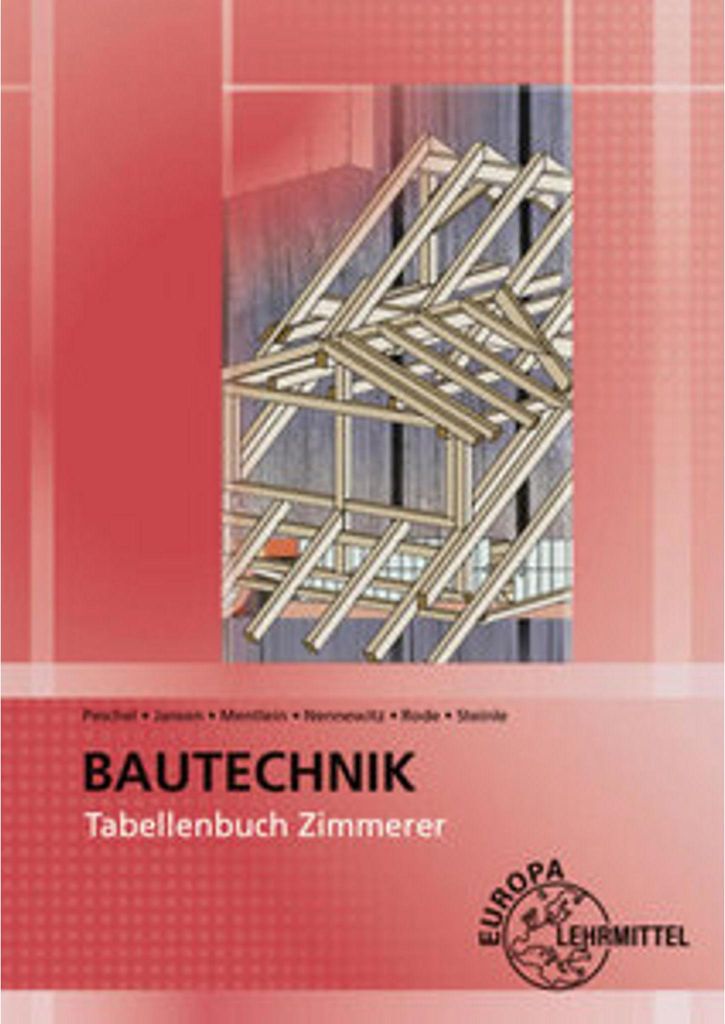 Tabellenbuch Zimmerer Obrázok produktu 