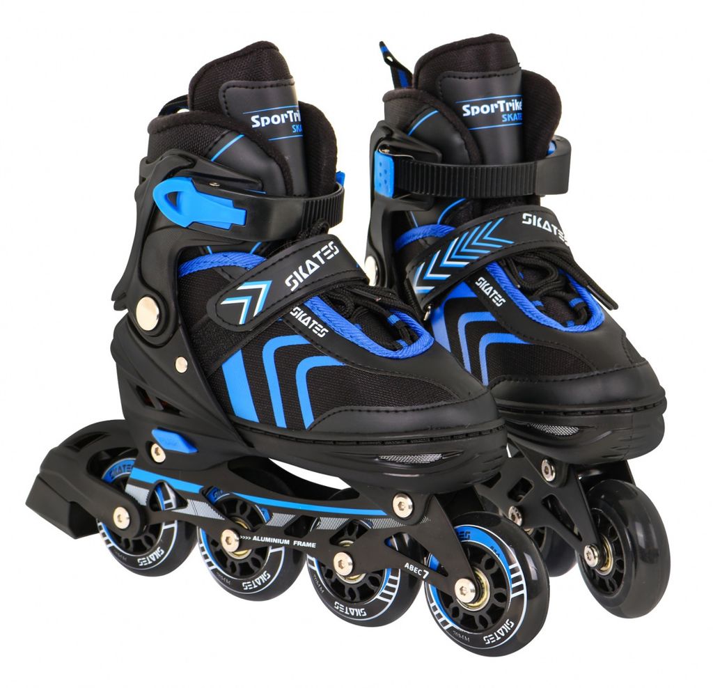 SporTrike Kolieskové korčule 4v1 modročierne, veľ. 29-33 Obrázok produktu 