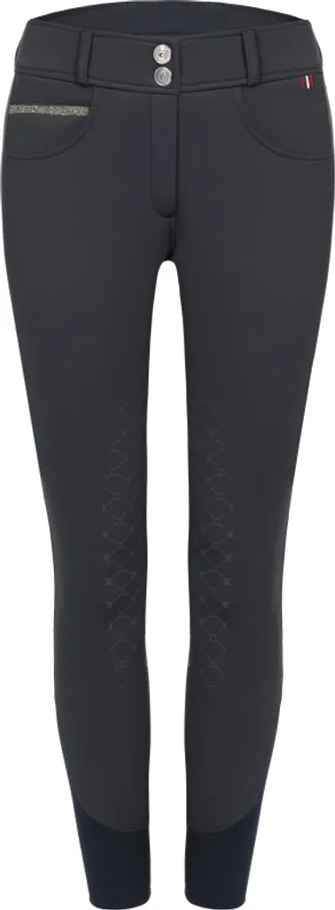 Pantalon équitation anti-glisse Cavallo CLOE GRIP graphite taille 44 T44