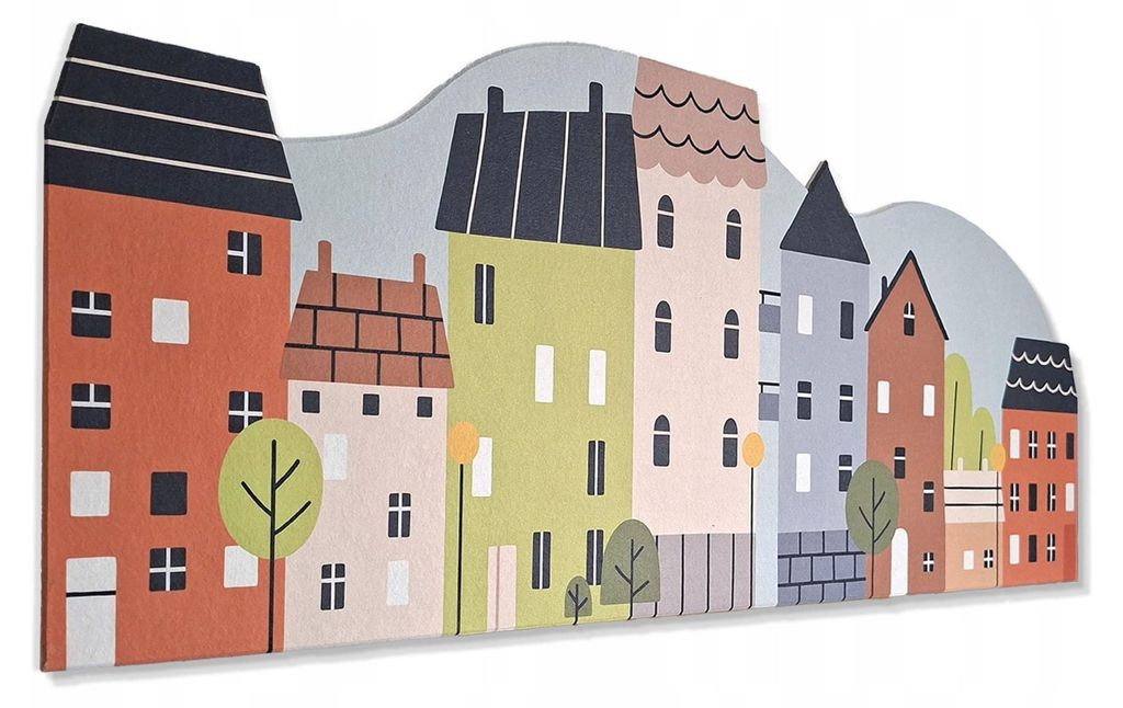 Panneau acoustique en feutre pour enfants, 120x45 cm, Image du produit 